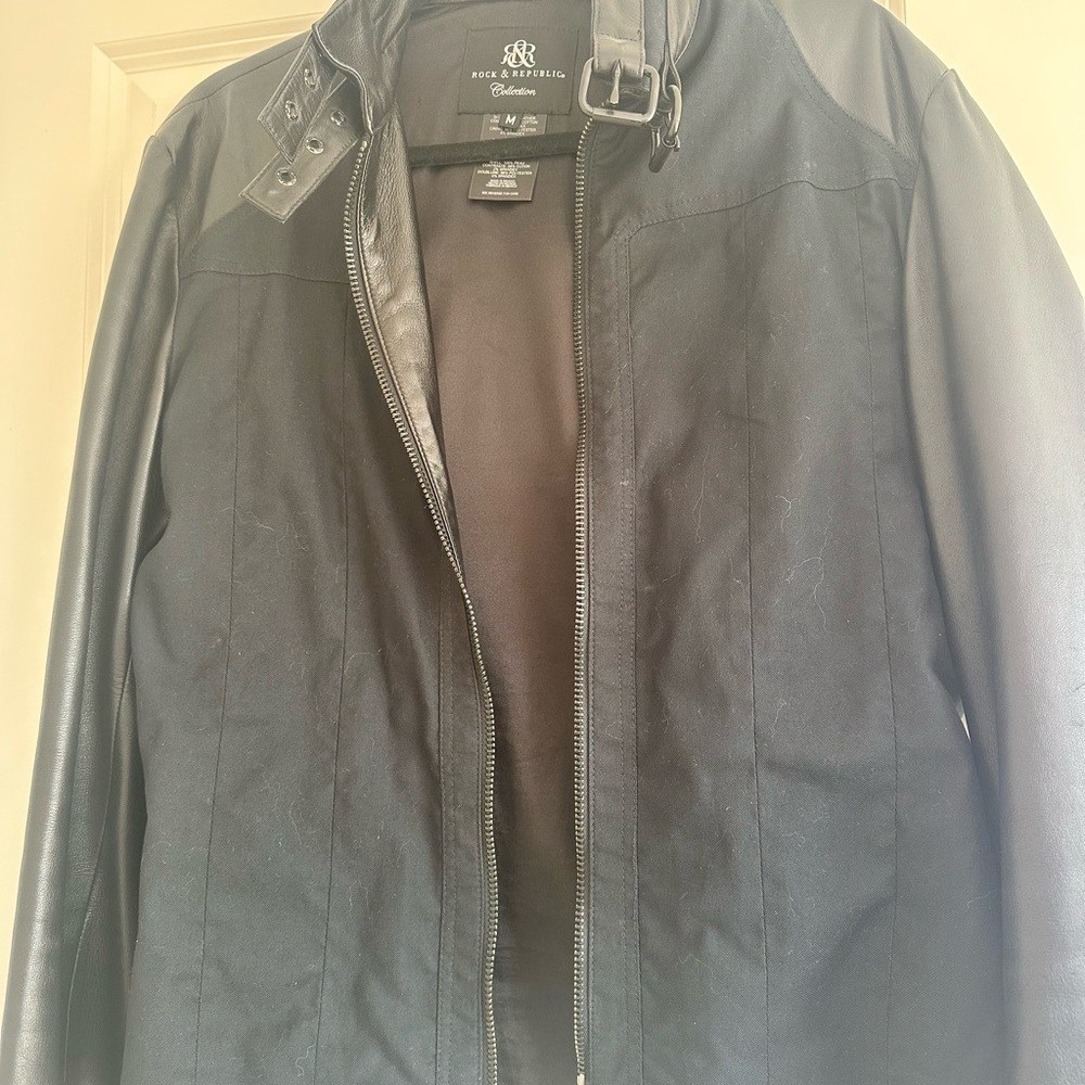 Black Men's Jacket by Rogue Territory